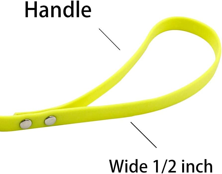 Long Dog Leash Waterproof Recall Training Lead Outdoor Long Line Great for Training, Beach, Play, Camping, or Backyard