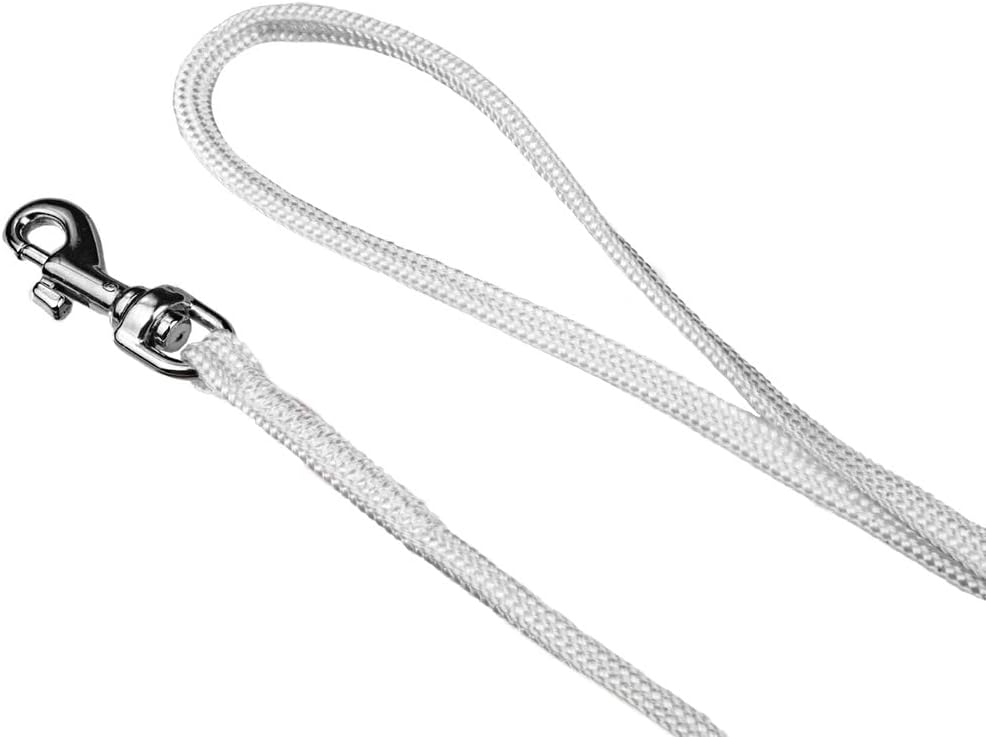 Alvalley Show Snap Dog Leash – Braided Nylon Dog Training Leash with Durable Snap Clips - Suitable for Showing, Training, and Walking - Perfect for Small, Medium, and Large Pets