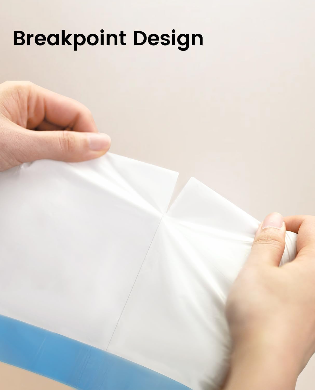 Cat Litter Box Liners-60 Count, Drawstring Cat Litter Waste Receptacles Bags for LELO ELVES LMSP-10-18" x 18"