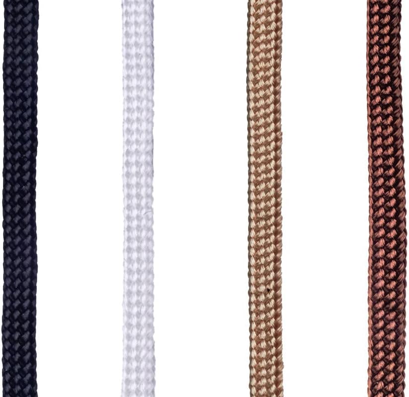 Alvalley Show Snap Dog Leash – Braided Nylon Dog Training Leash with Durable Snap Clips - Suitable for Showing, Training, and Walking - Perfect for Small, Medium, and Large Pets