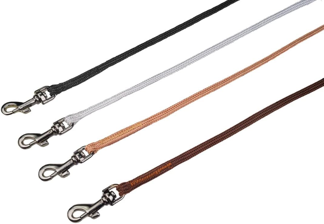 Alvalley Show Snap Dog Leash – Braided Nylon Dog Training Leash with Durable Snap Clips - Suitable for Showing, Training, and Walking - Perfect for Small, Medium, and Large Pets