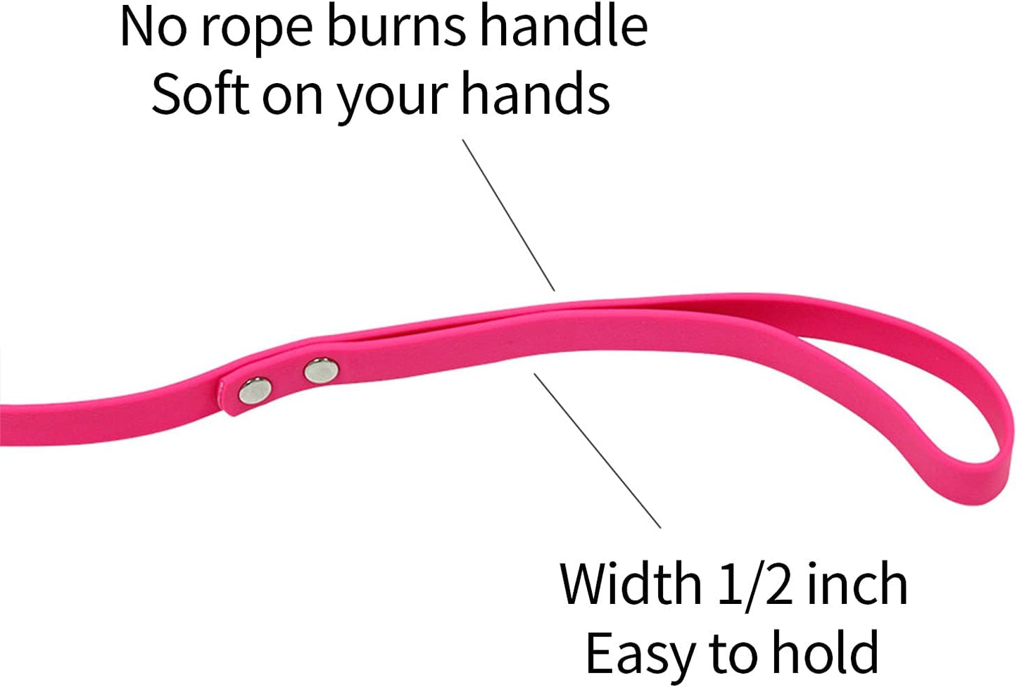 Long Dog Leash Waterproof Recall Training Lead Outdoor Long Line Great for Training, Beach, Play, Camping, or Backyard