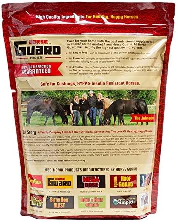 Equine Hoof Guard 10 lb, Concentrated Hoof Supplement, 32 mg. of Biotin