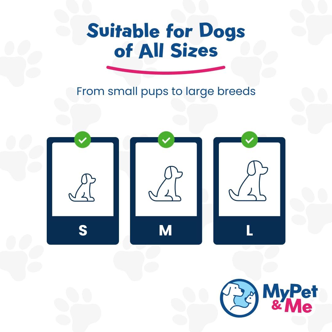 My Pet & Me - Durable 4-Knot Rope Dog Toy - Perfect for Puppies & Tough Chewers - Dog Chew Toy for Tug of War, and Interactive Play - Teething Toys for Puppies & Dogs