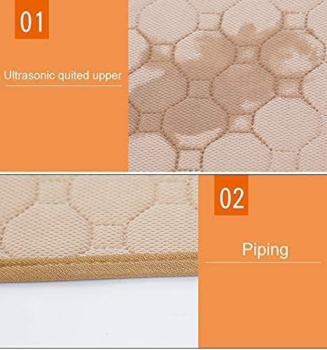 4 Pack Guinea Pig Cage Liners - Washable Guinea Pig Pee Pads, Waterproof Reusable & Anti Slip Guinea Pig Bedding Fast and Super Absorbent Pee Pad for Small Animals Rabbit Hamster Rat