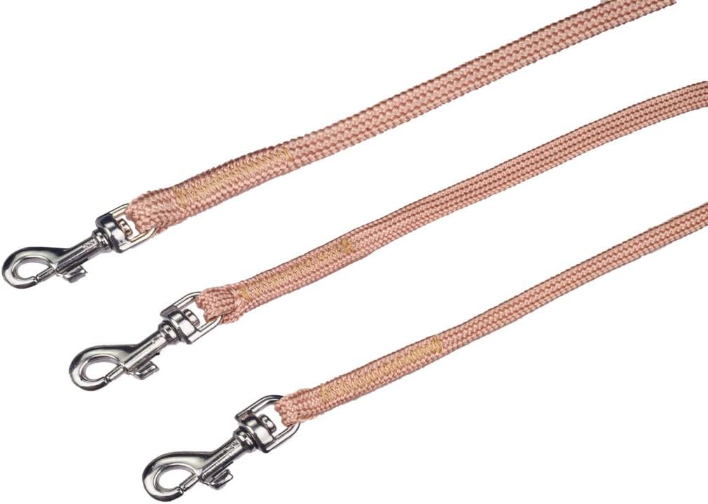 Alvalley Show Snap Dog Leash – Braided Nylon Dog Training Leash with Durable Snap Clips - Suitable for Showing, Training, and Walking - Perfect for Small, Medium, and Large Pets