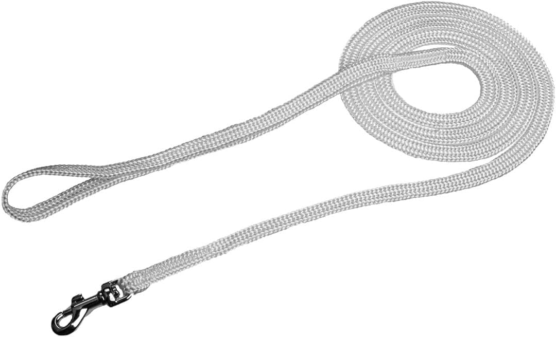 Alvalley Show Snap Dog Leash – Braided Nylon Dog Training Leash with Durable Snap Clips - Suitable for Showing, Training, and Walking - Perfect for Small, Medium, and Large Pets