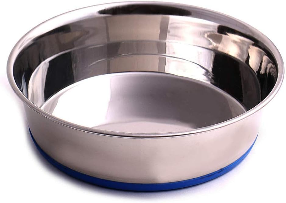 Case Pack of Stainless Steel Heavy Non-Skid Dog Bowls