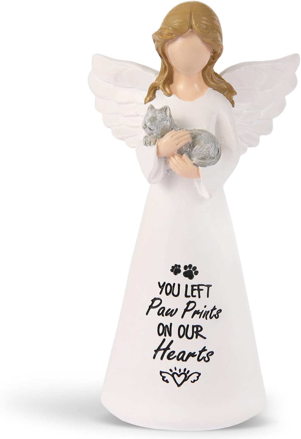 Cat Memorial Gifts for Loss of Cat - Sympathy Gift for Cat Lovers, Pet Memorial Keepsake for Grieving Cat Owners, Remembrance Gifts for Loss of Pet (Grey Cat)