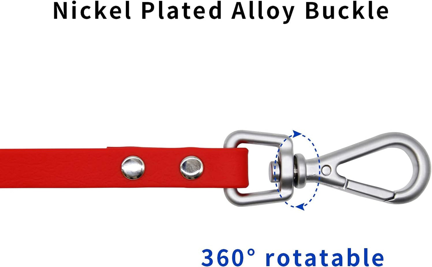 Long Dog Leash Waterproof Recall Training Lead Outdoor Long Line Great for Training, Beach, Play, Camping, or Backyard