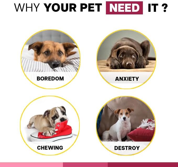 ASL Interactive Dog Treat Ball, 2-Pack Durable Chew Balls for Puppies and Dogs Enrichment Toys for Large Dogs & Small Dogs, Durable Balls for Teeth Cleaning/IQ Training/Chewing