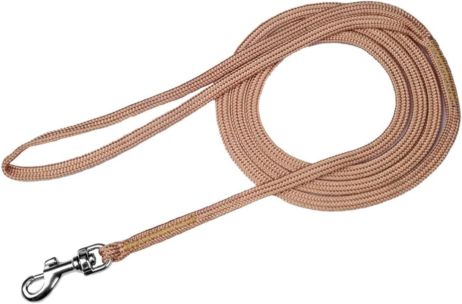 Alvalley Show Snap Dog Leash – Braided Nylon Dog Training Leash with Durable Snap Clips - Suitable for Showing, Training, and Walking - Perfect for Small, Medium, and Large Pets