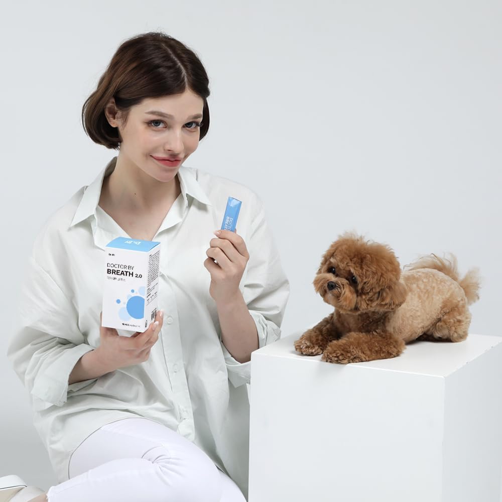 Dr.by Breath Bronchial Supplements for Dogs - Dog Cough Relief - for Dry, Wet & Barkly Pet Cough (Pack of 3)