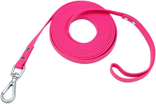 Long Dog Leash Waterproof Recall Training Lead Outdoor Long Line Great for Training, Beach, Play, Camping, or Backyard