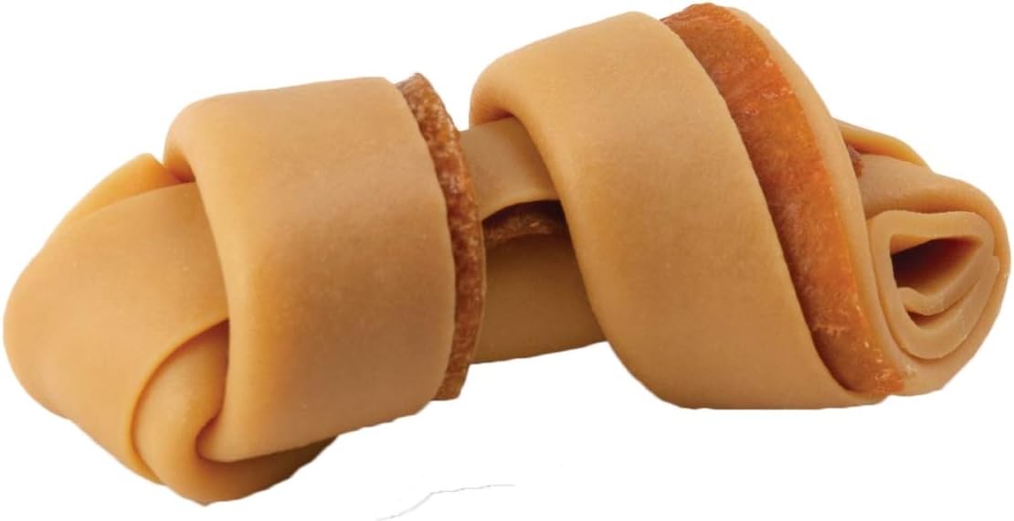 DreamBone Mini Chews, Made with Real Bacon and Cheese Flavor, Rawhide Free Dog Chews, 24 Count