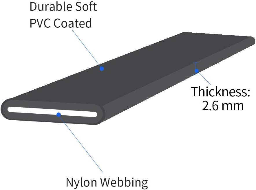 Long Dog Leash Waterproof Recall Training Lead Outdoor Long Line Great for Training, Beach, Play, Camping, or Backyard