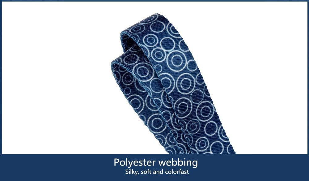 Martingale Collars for Dogs, No Pull Anti-Escape Pet Collar, Heavy Duty for Medium and Large Dogs, Adjustable 17 Inch to 25 Inch, Navy Blue -C.R.C