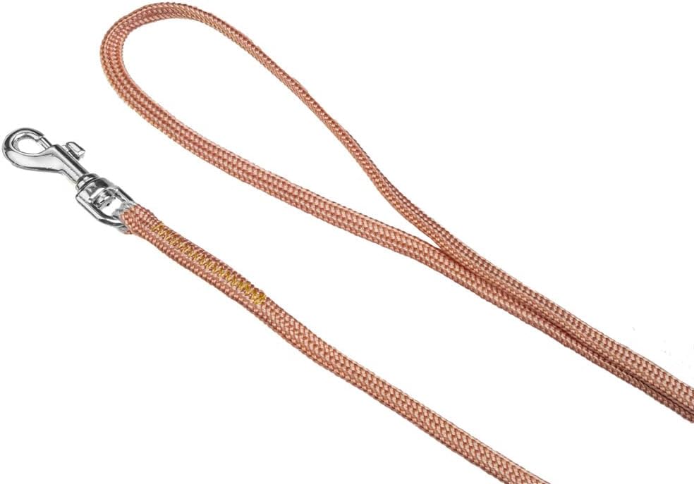 Alvalley Show Snap Dog Leash – Braided Nylon Dog Training Leash with Durable Snap Clips - Suitable for Showing, Training, and Walking - Perfect for Small, Medium, and Large Pets