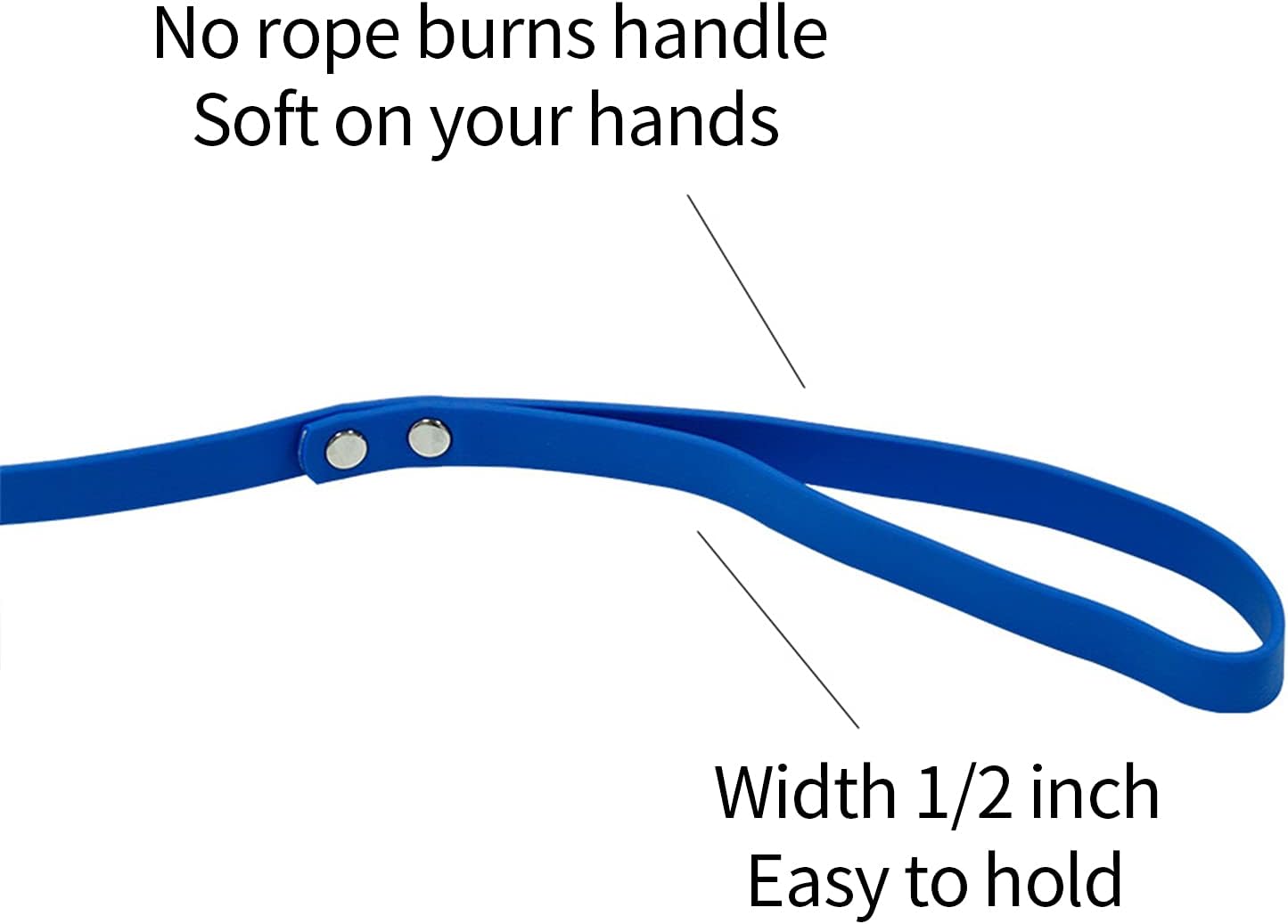 Long Dog Leash Waterproof Recall Training Lead Outdoor Long Line Great for Training, Beach, Play, Camping, or Backyard