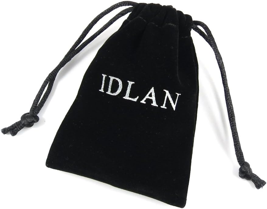 IDLAN Pet Memorial Gift No Longer by My Side But Forever in My Heart Stainless Steel Paw Prints Necklace Pet Sympathy Gift