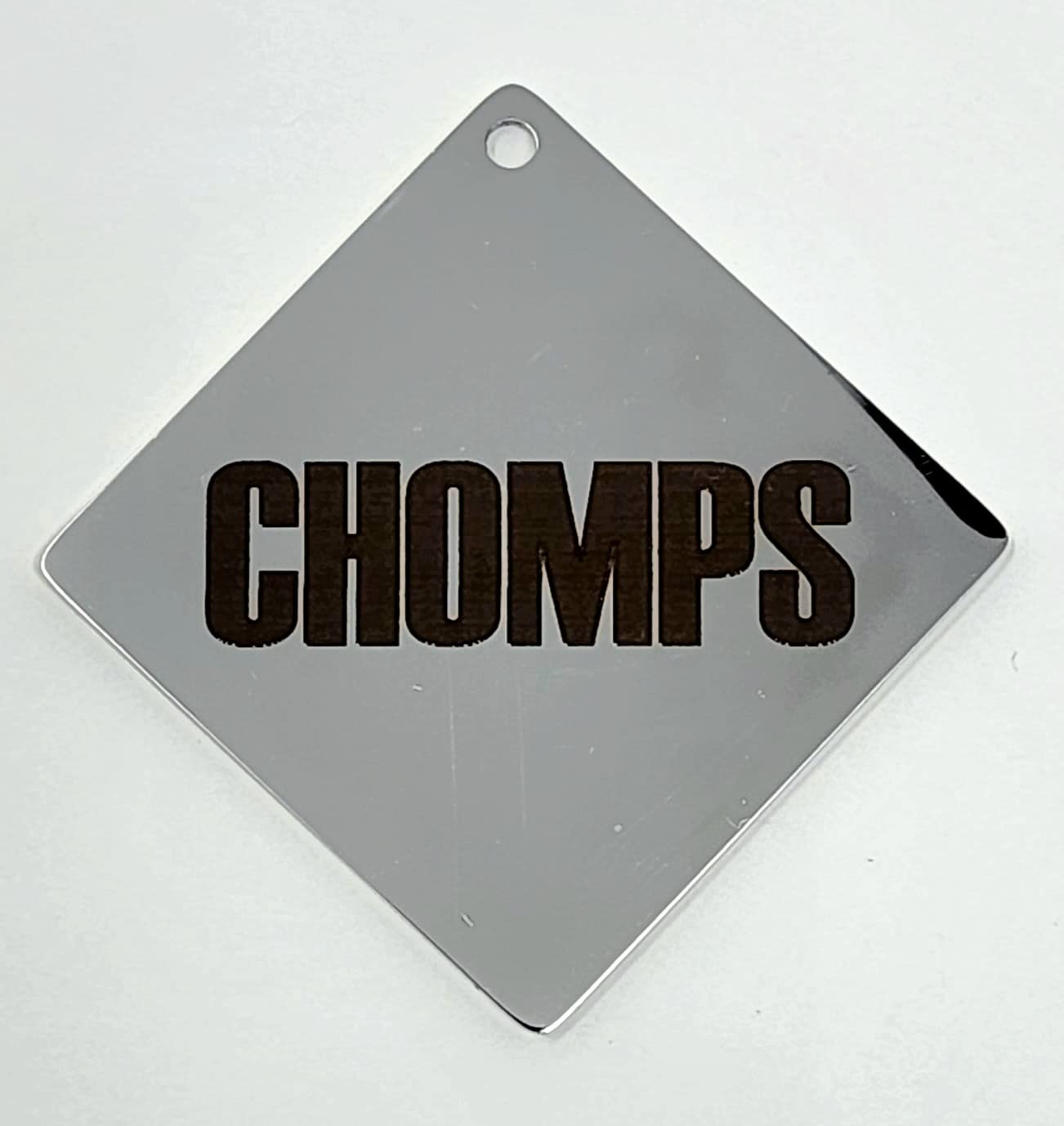 Dr. Fremont's Stainless Steel ID Dog Tags Engraved for Pets Personalized for Cat or Dog Collar Bold Font for Safety (Small, Hexagon)