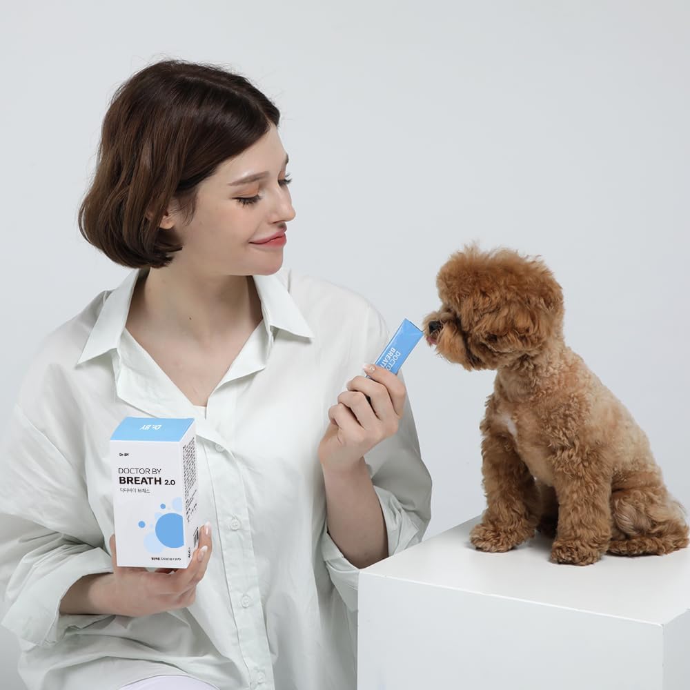 Dr.by Breath Bronchial Supplements for Dogs - Dog Cough Relief - for Dry, Wet & Barkly Pet Cough (Pack of 3)