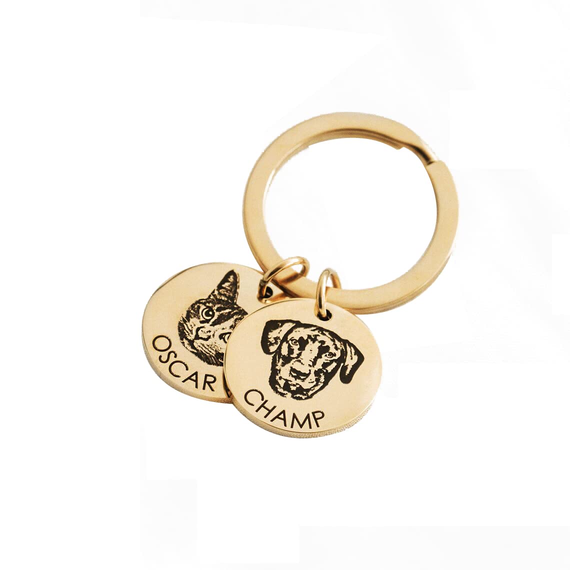 Custom Pet Portrait Dog Keychain for Mom Dog and Cat Keychain Pet Lover Personalized Gift Dog Mom Keychain Dog Pet Gifts Custom Keychains