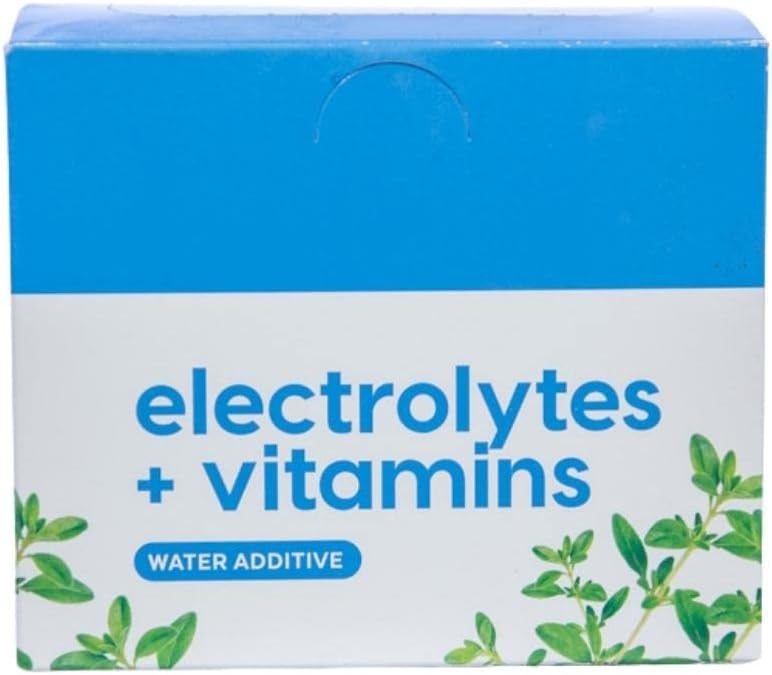 Electrolytes & Vitamins Rehydration for Backyard Flocks containing Thyme Essential Oils (30 Servings)