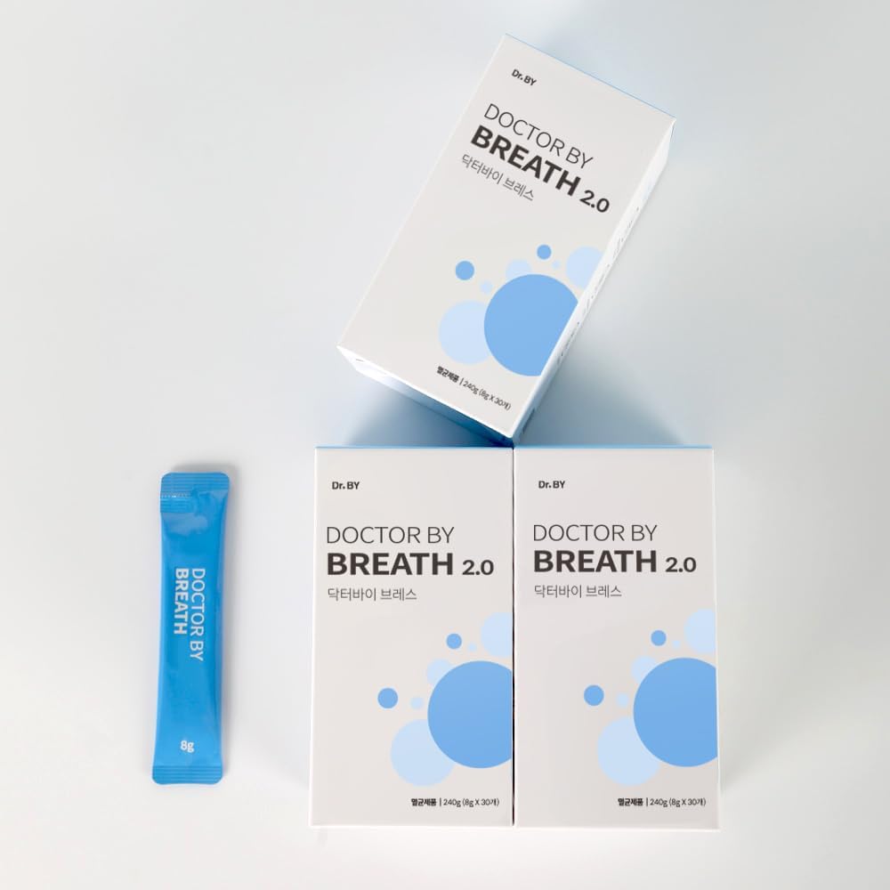 Dr.by Breath Bronchial Supplements for Dogs - Dog Cough Relief - for Dry, Wet & Barkly Pet Cough (Pack of 3)