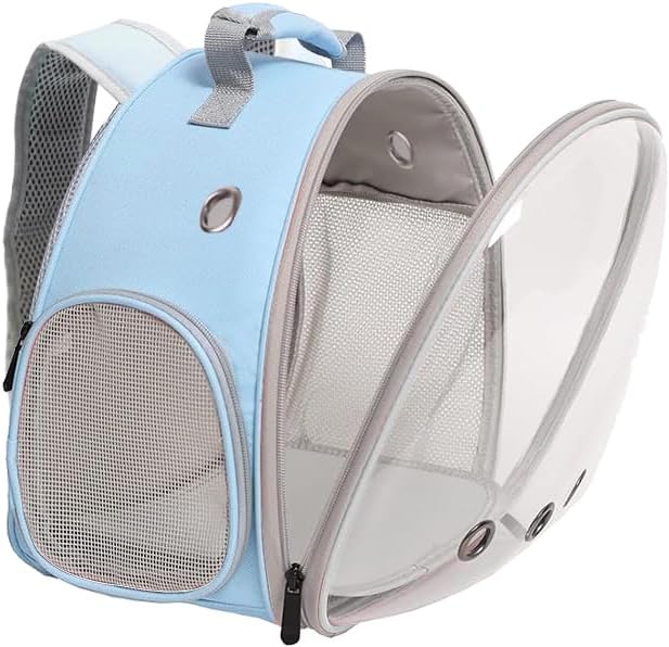 Guinea Pig Backpack, Space Capsule Bubble Window Small Animal Backpack for Guinea Pig, Bird Bunny Rabbit