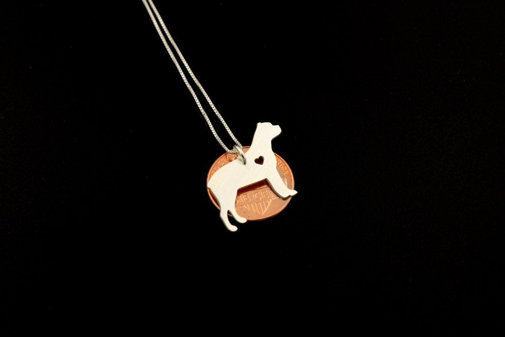 Cane Corso necklace sterling silver dog breeds pendant w/Heart - Love Pet Jewelry Italian chain Women Best Cute Gift, Memorial Gift