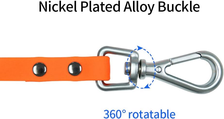 Long Dog Leash Waterproof Recall Training Lead Outdoor Long Line Great for Training, Beach, Play, Camping, or Backyard