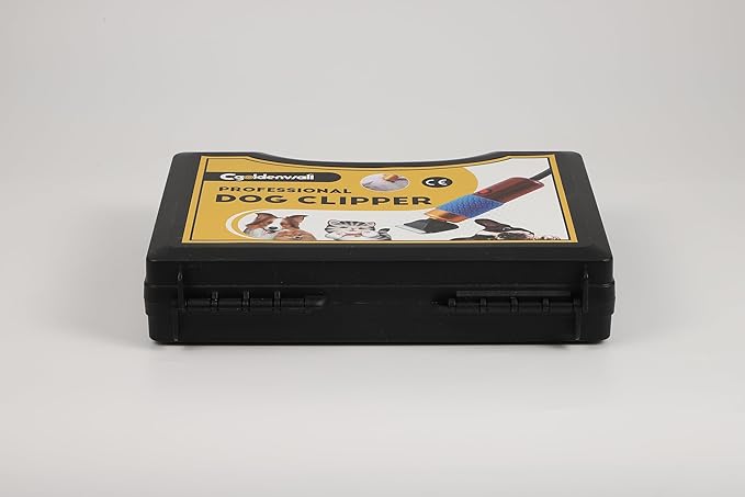 CGOLDENWALL Dog Hair Clipper for Grooming 200W Pet Clipper Kit with Spare Blade, Low Noise&Vibration, Animal Grooming Trimmer for Cat Sheep Dog