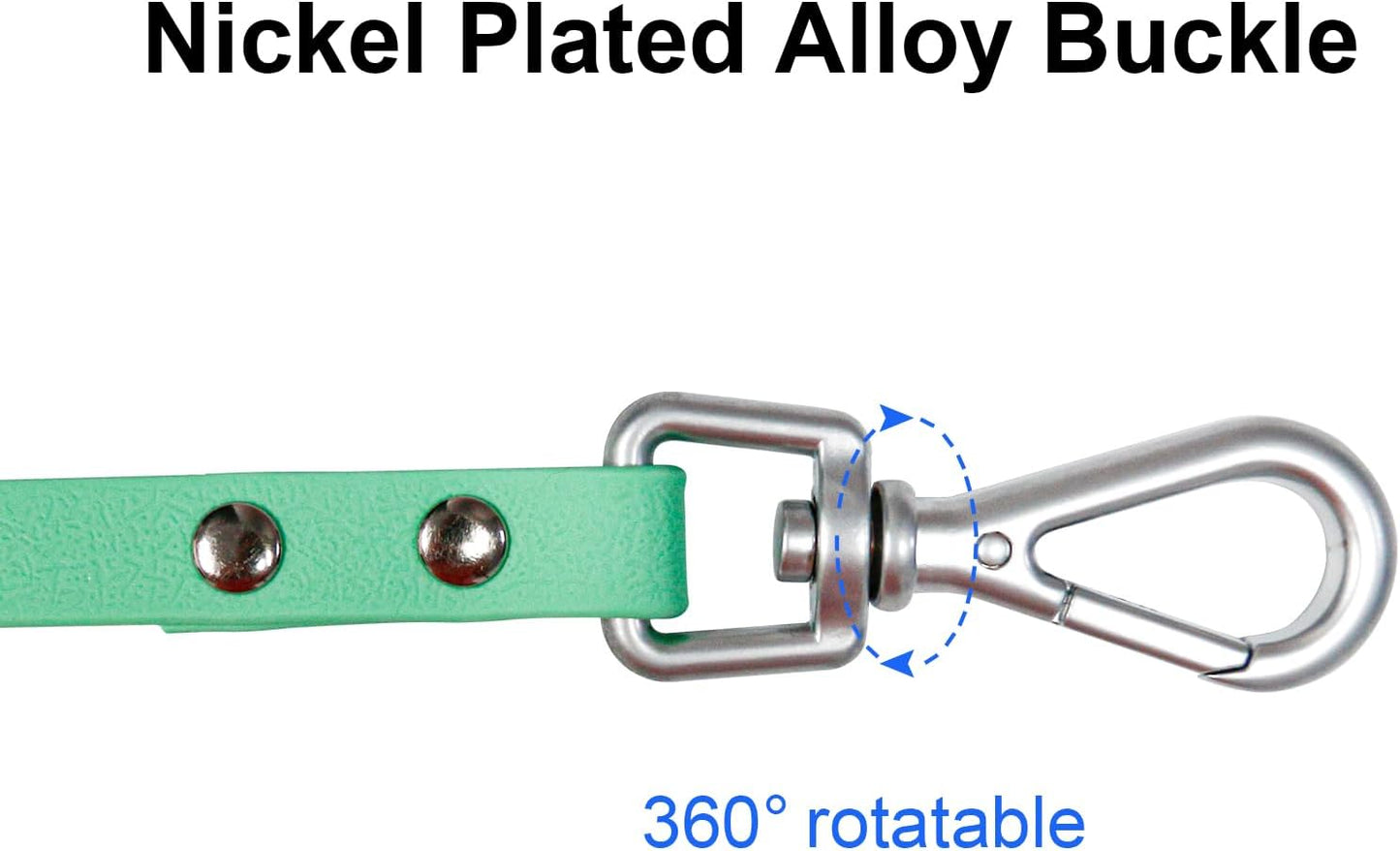 Long Dog Leash Waterproof Recall Training Lead Outdoor Long Line Great for Training, Beach, Play, Camping, or Backyard