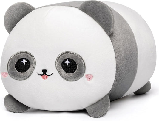 Panda Plush, Cute Panda Plushies Toy, Soft Plushie Cuddle Pillow, Anime Plushie Doll, Cute Stuff Toys Gift for Girls, Boys and Males (16 Inch)