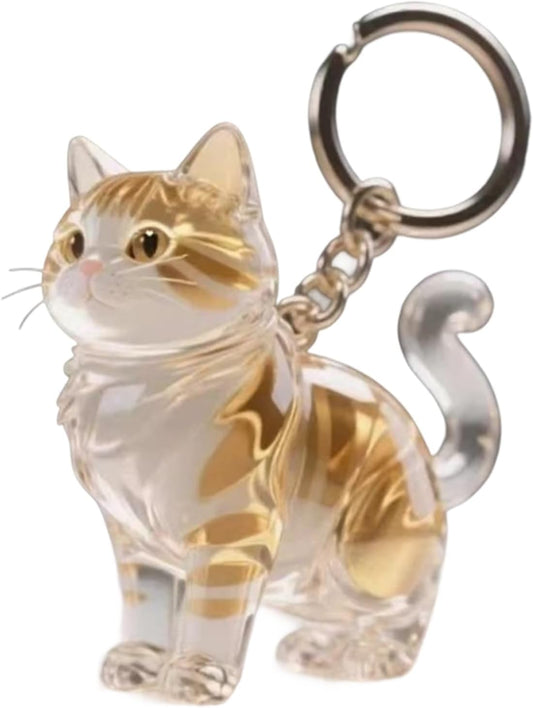 Cat Hair Memorial Pendant, Cats Hair Memorial Cas Storage Bottle Keychain, Pet Memorial Gifts