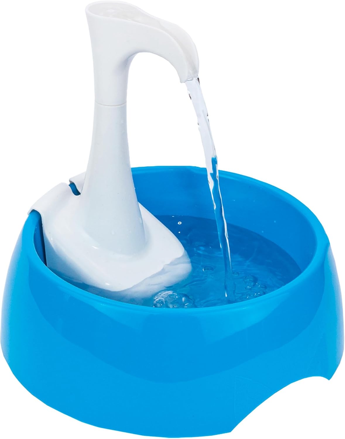 Aqua First Pet Water Fountain – Automatic Water Dispenser for Dogs, Cats, and Small Pets – Indoor Hydration Bowl – 1.2L/42 fl oz – Blue