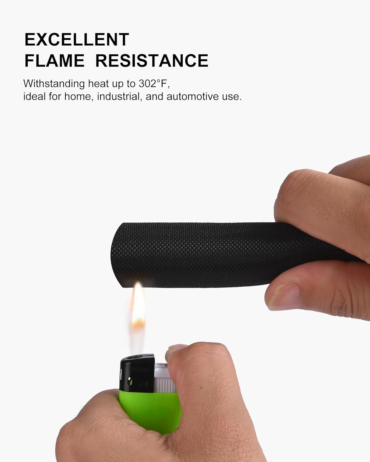 Secbolt Cord Protectors from Pets No Chew, 10ft - 1 inch Ultra Durable Cord Covers for Pets, Bite-Resistant Cable and Wire Protector for Cats, Dogs, Rabbits - Black