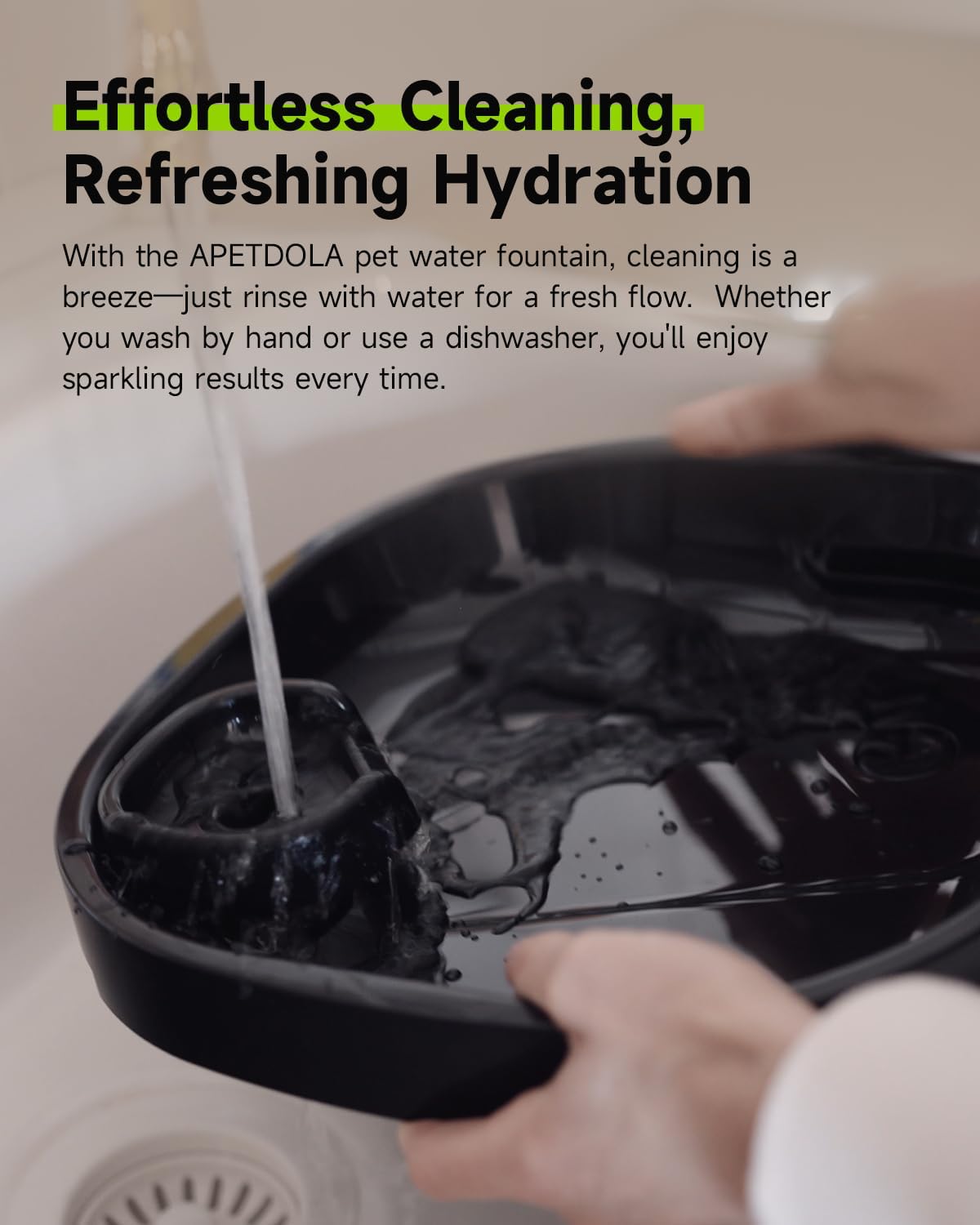 Wireless Dog Water Fountain with 11 Filter, Battery Operated Dog Water Dispenser with Motion Sensor, 237 oz/ 7L Cordless Fountain Water Bowl with 3 Work Modes (Replacement Filters for 2.5 Months)