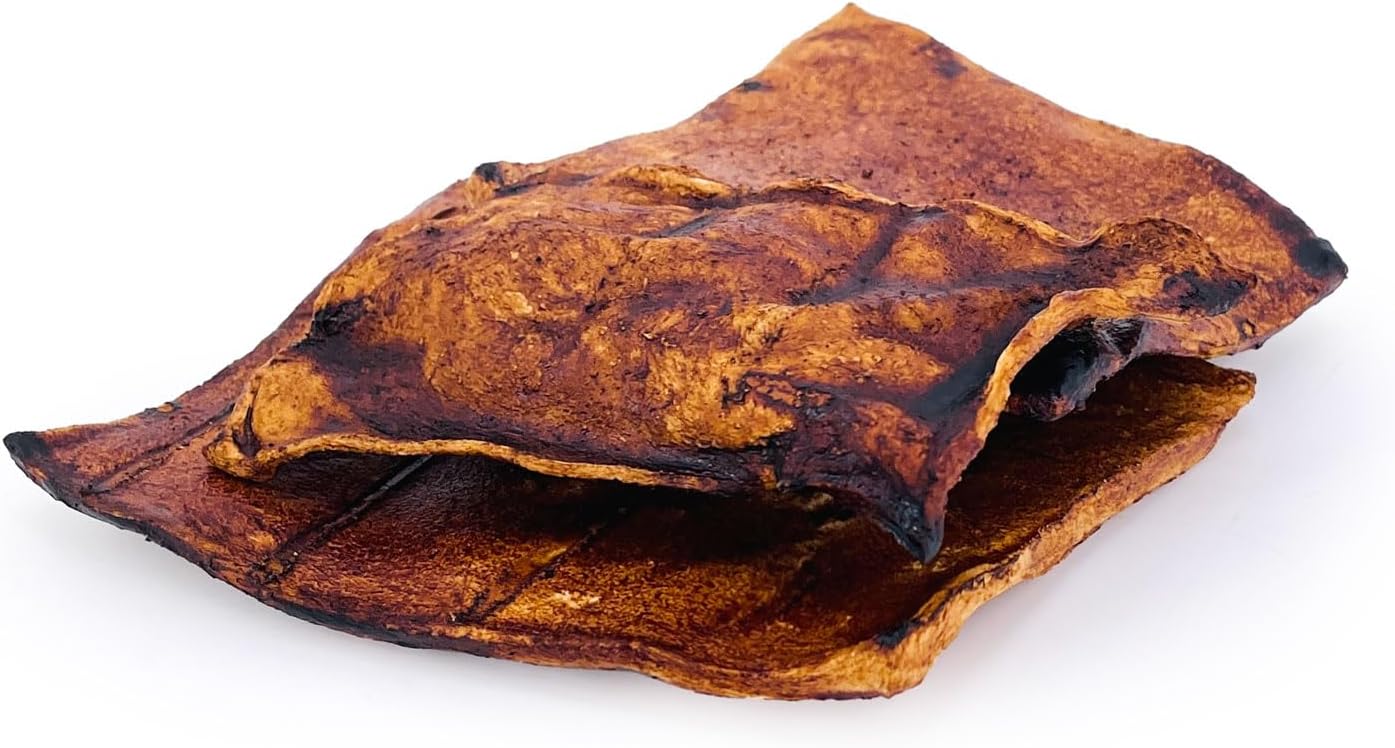 ValueBull USA Rawhide Chips, Natural Beef Flavor, 400 Count Wholesale Pack - Natural & Safe, USA Beef Hide, Long Lasting, Chemical Free, No Artificial Flavors