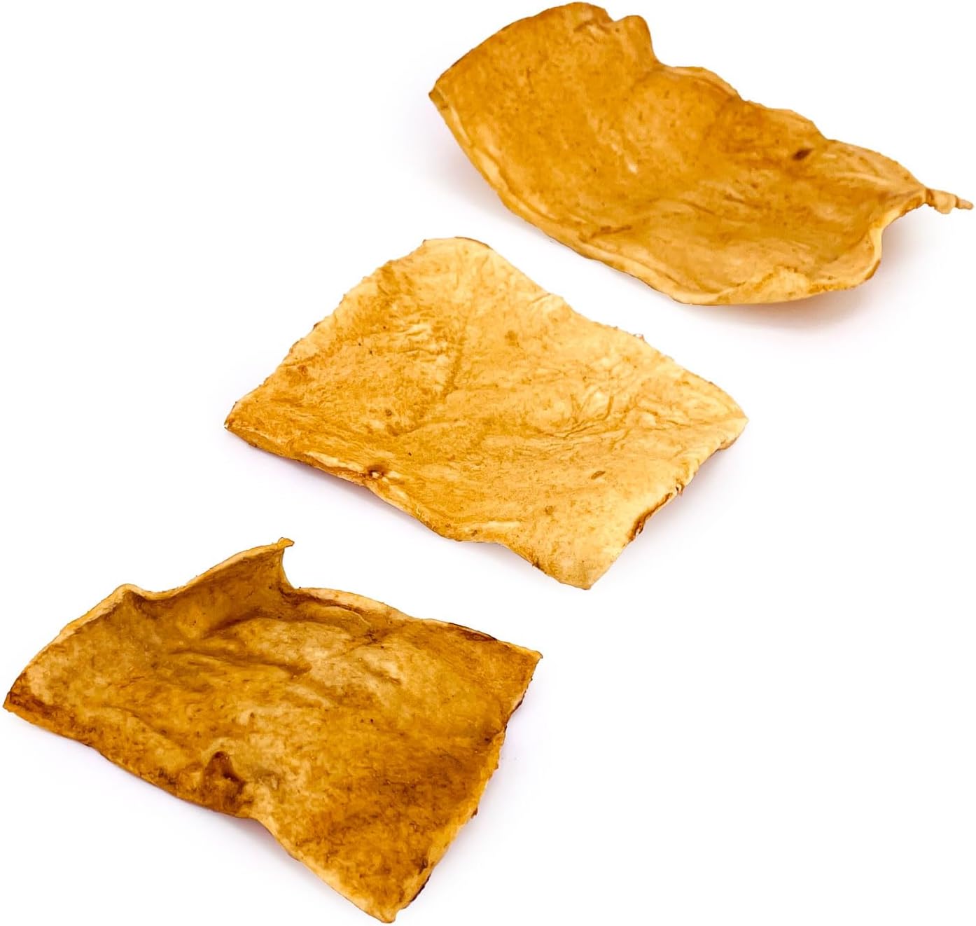 ValueBull USA Rawhide Chips, Chicken Infused, 400 Count Wholesale Pack - Natural & Safe, USA Beef Hide, Long Lasting, Chemical Free, No Artificial Flavors