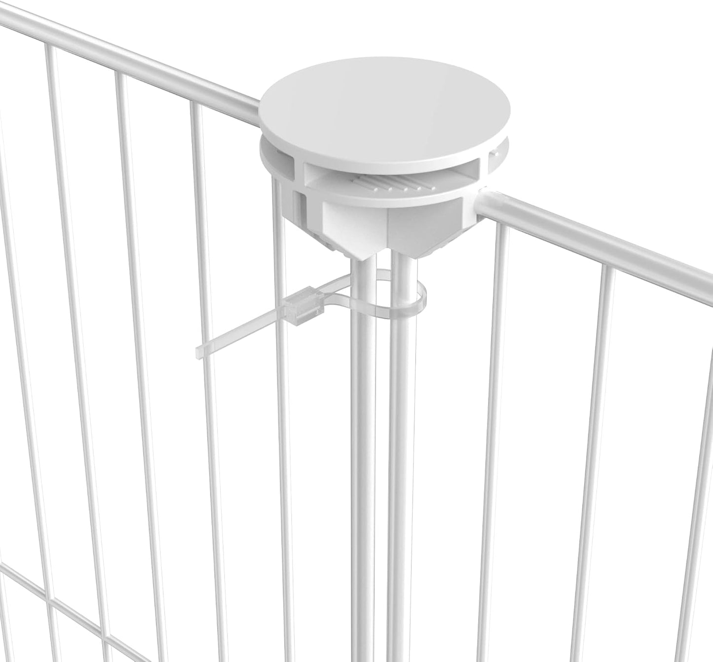 HOMIDEC Pet Playpen,Small Animals Cage DIY Wire Yard Fence with Door for Indoor/Outdoor Use,Portable for Puppies,Kitties,Bunny,Turtle 48" x 24" x 16"