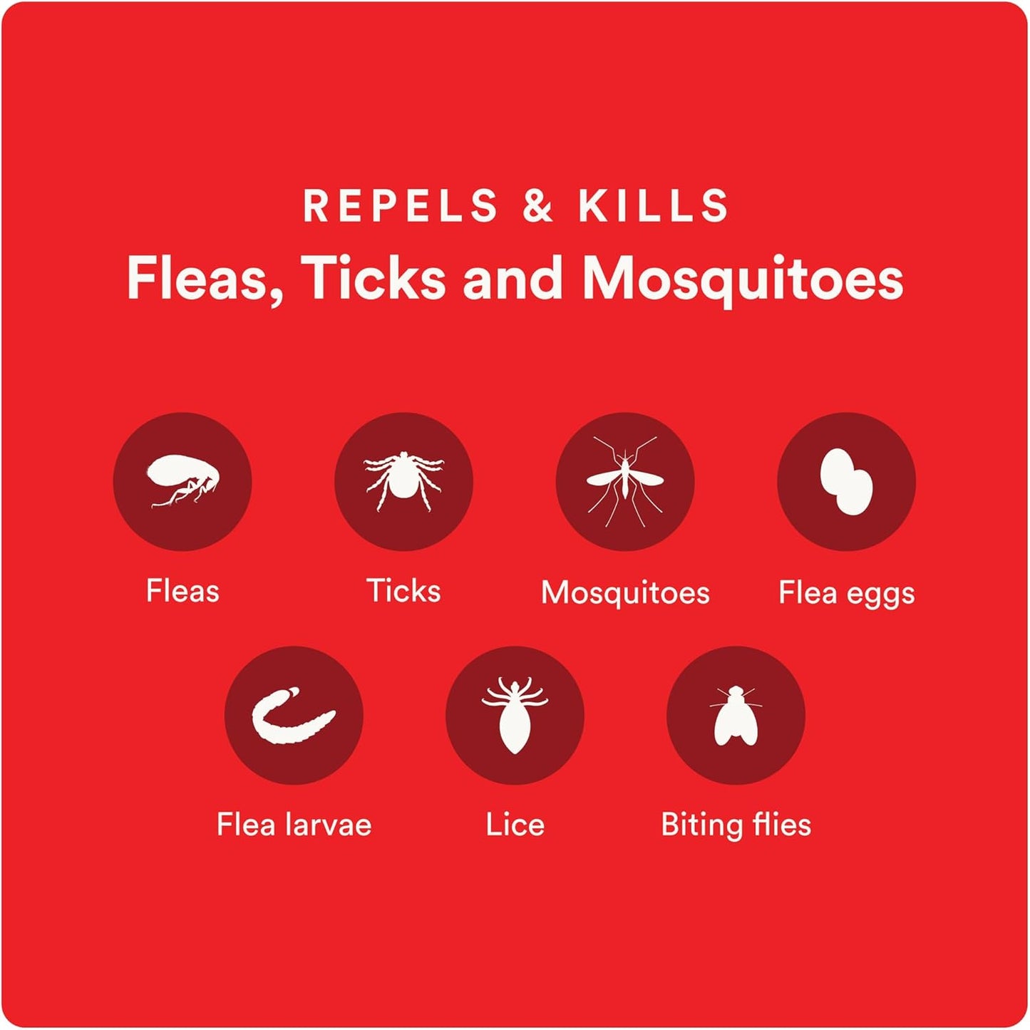 Advecta Ultra Flea and Tick Prevention for Dogs - Dog and Puppy Treatment and Control - Mosquito Repellent - XL, Fast Acting Waterproof Topical Drops, 2 Month Supply