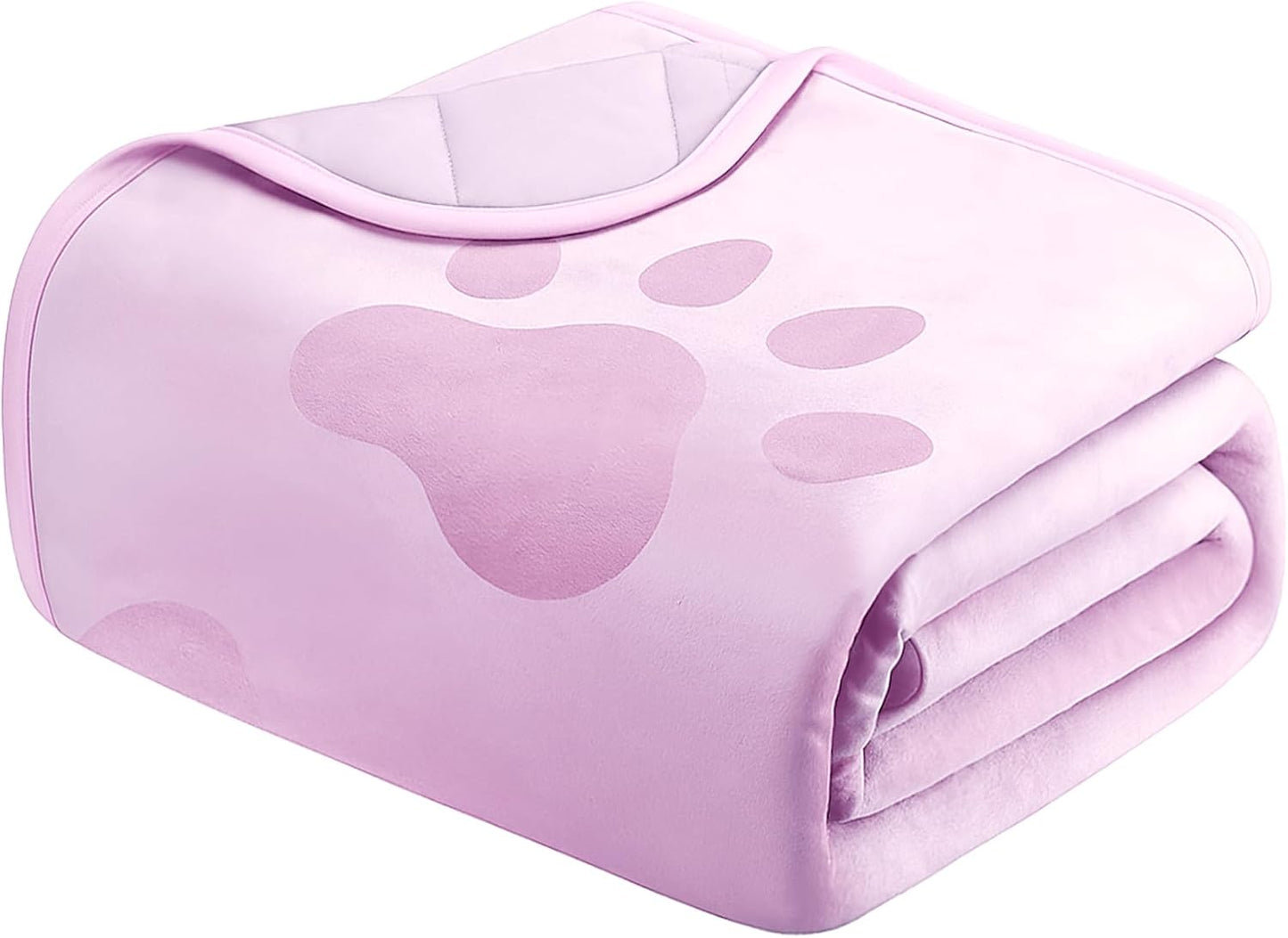 KASBAH Cooling Blanket for Dogs Waterproof Dog Blanket for Couch Bed Car Seat Washable Pet Blankets Reversible Design (Cool,Warm) Q-MAX>0.5 Dog Cooling Mat in 3 Sizes for Small, Medium & Large Dogs