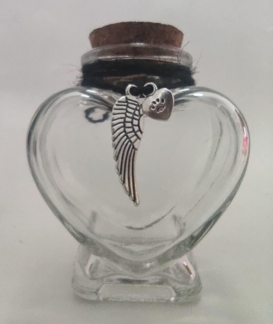 Fight Club Memorial Bottle for pet Hair，Pet Fur Memorial Fur Keepsake，Dog cat Keepsake Fur, pet Memorial urn (cat)