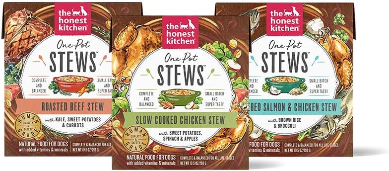 The Honest Kitchen One Pot Stews: Variety Pack, 10.5 oz x3
