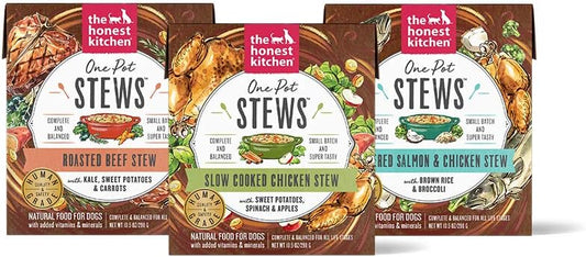 The Honest Kitchen One Pot Stews: Variety Pack, 10.5 oz x3