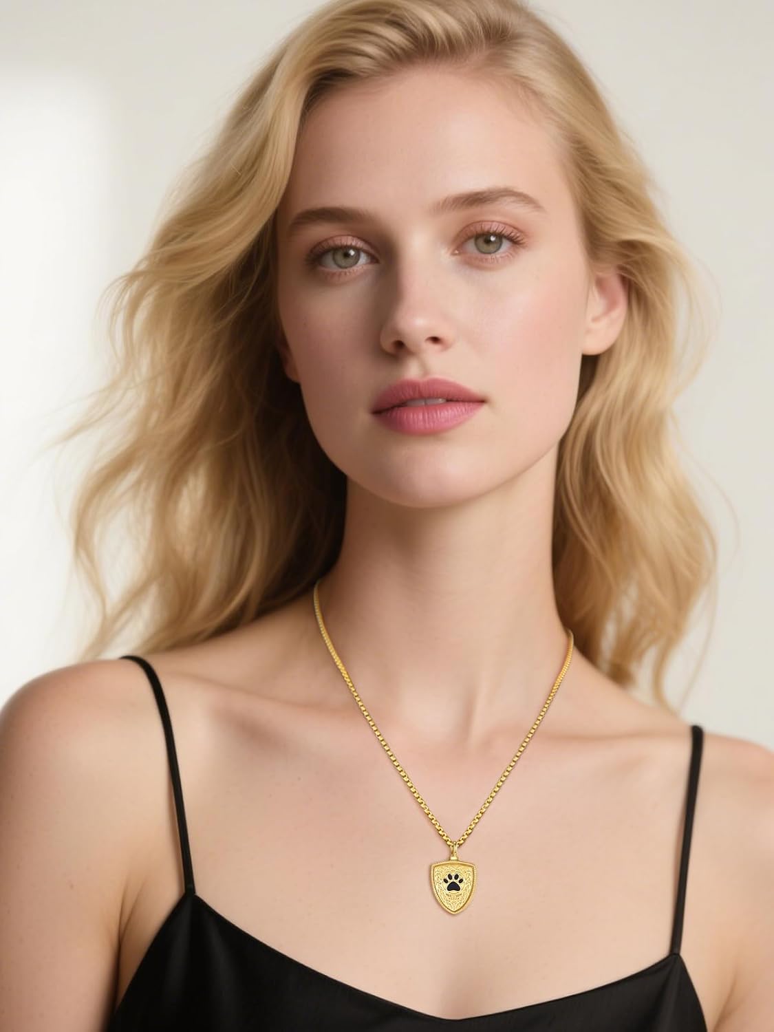 Pet Cremation Urn Necklace for Dog Cat Ashes 925 Sterling Silver Paw Print Keepsake Pendant Celtic Knot Memorial Jewelry for Women Men