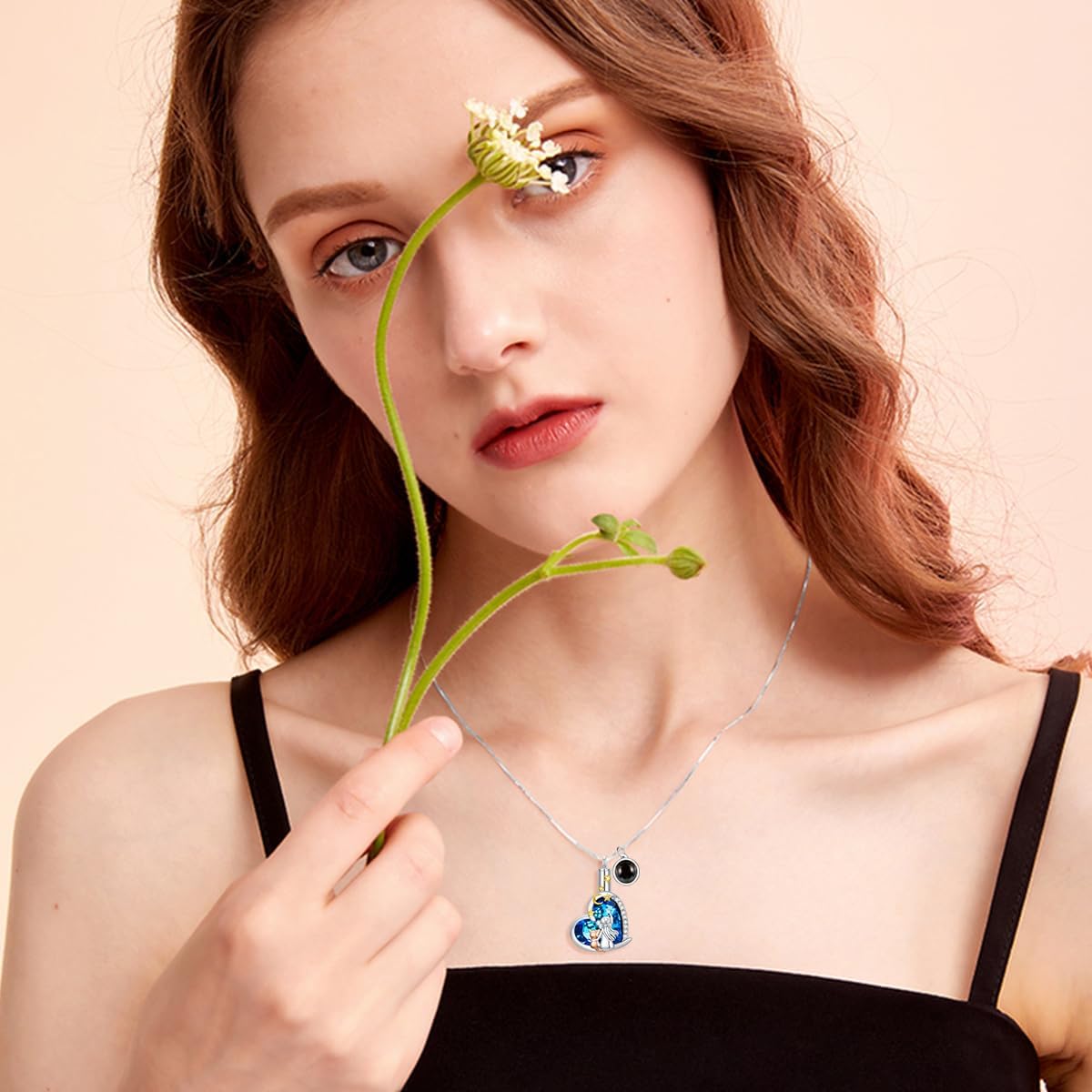 Sterling Silver Pet Urn Necklace for Ashes - Memorial Keepsake for Dog, Cat Pet