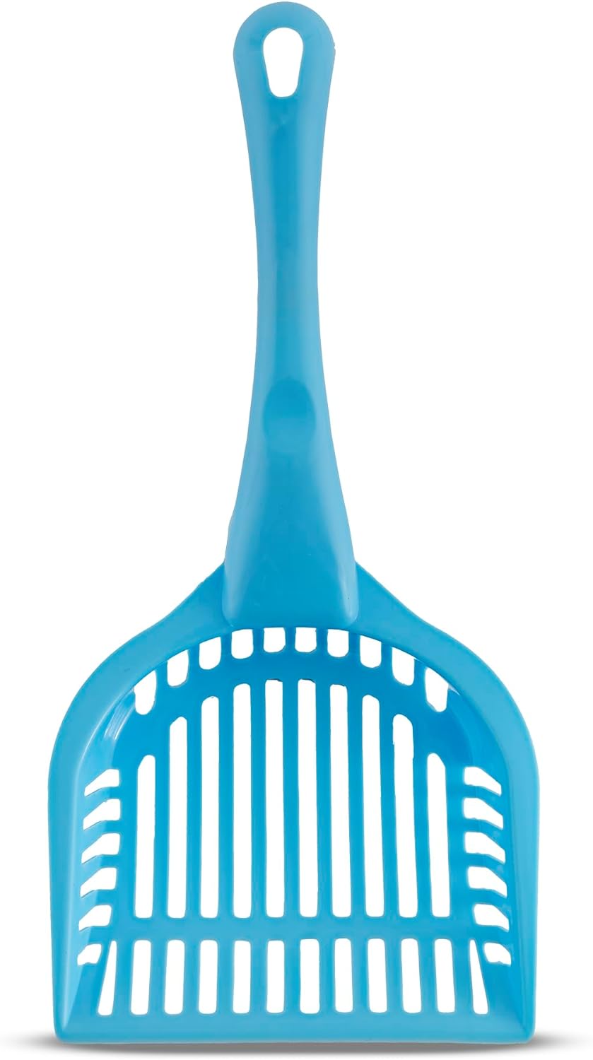 Fresh Step 4 in 1 Deluxe Cat Litter Cleanup Kit - Kitty Litter Cleaning Supplies Includes Cat Scoop, Dust Pan, Broom, and Caddy for Easy Clean Up